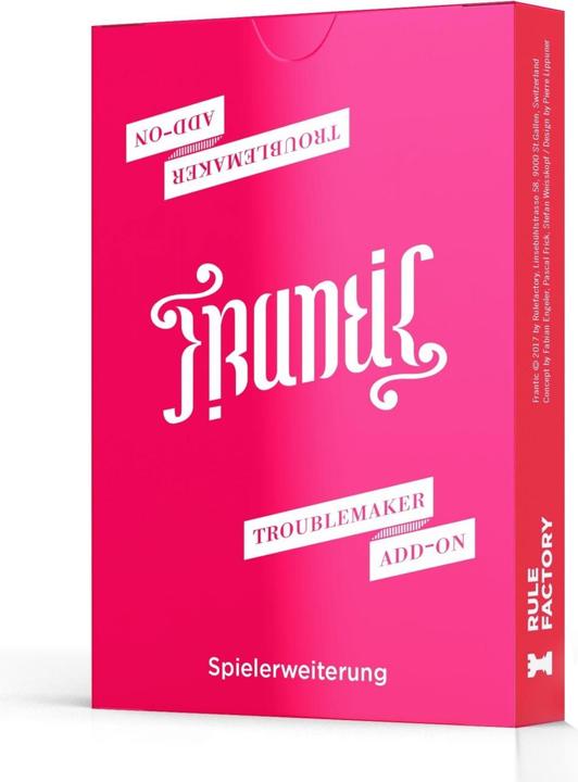 Produktbild Rulefactory Frantic Troublemaker (Deutsch, Englisch)