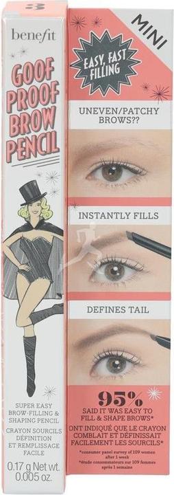 Actual product image BeneFit Cosmetics Goof Proof (Warm Light Brown, 12 HR Waterproof)