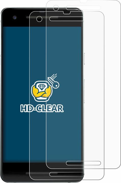 Actual product image BROTECT Screen Protector Clear (2 Piece, Google Pixel 2)
