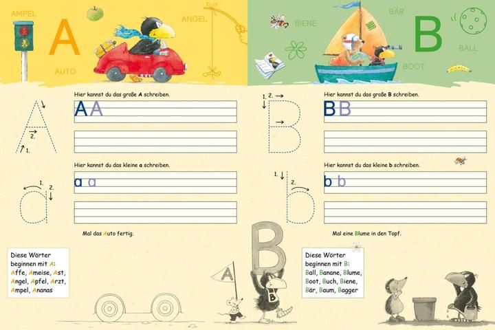 Image du produit Buchstaben schreiben mit dem kleinen Raben Socke (Allemand, Annet Rudolph, 2017)
