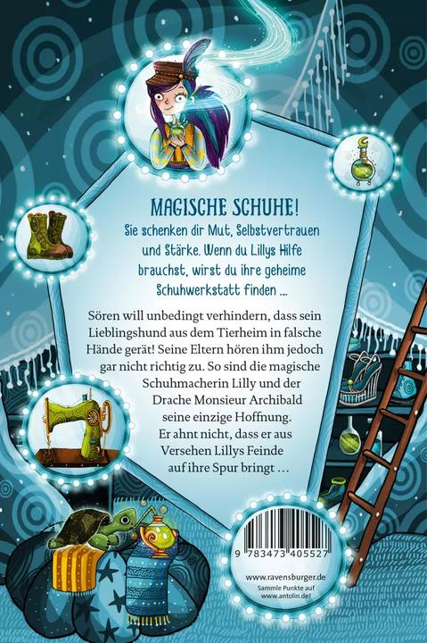 Actual product image Ravensburger Lillys magische Schuhe, Band 2: Die verbotenen Stiefel (German, Usch Luhn, 2020)