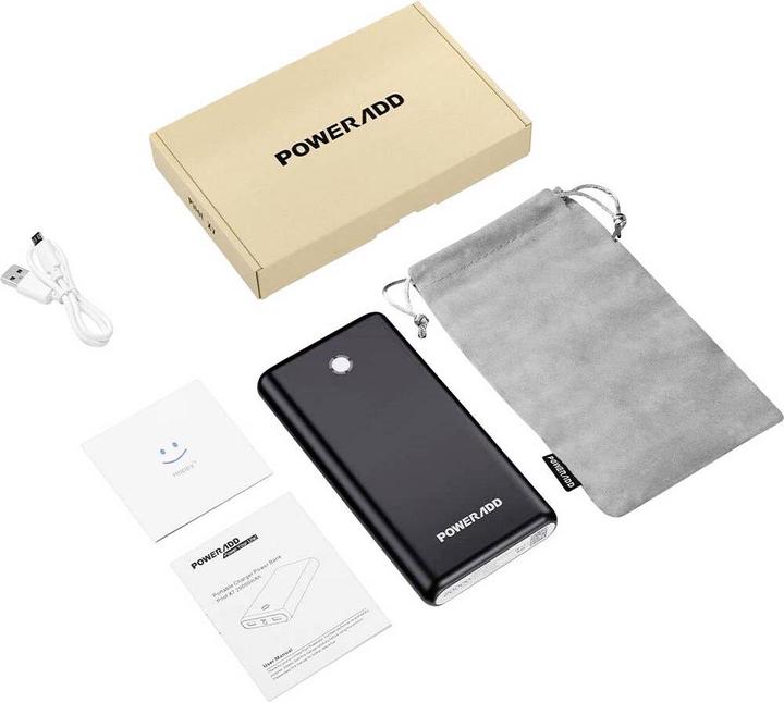 Actual product image Poweradd Pilot X7 (20000 mAh, 74 Wh)