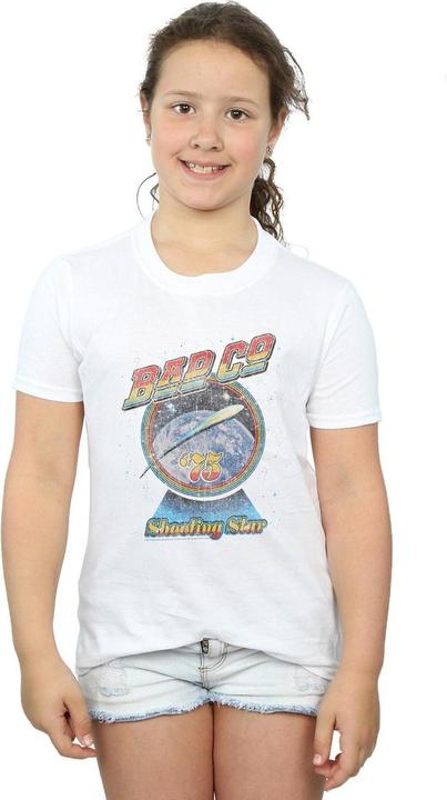 Actual product image Bad Company Girls Shooting Star Cotton T-Shirt (116)