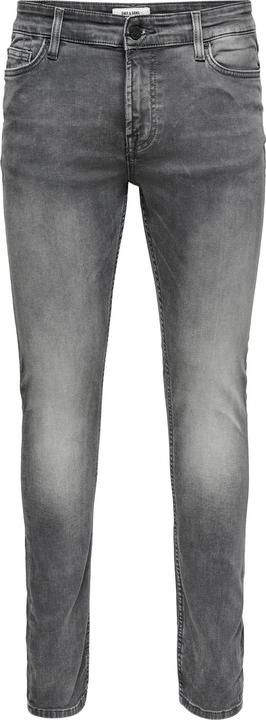 Produktbild Only & Sons ONSLoom Slim Zip Sweat Grey Slim Fit Jeans (32)