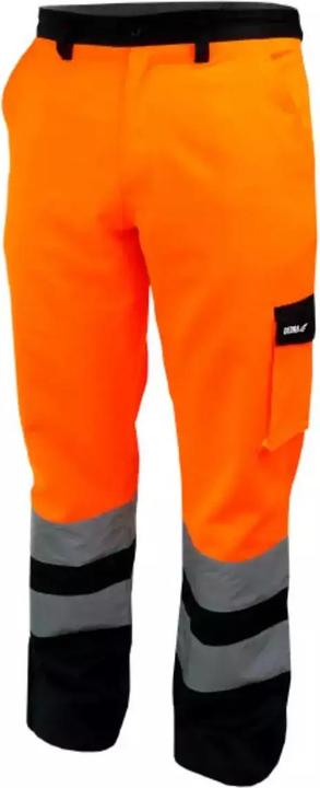 Dedra Reflective safety trousers size S, orange (BH81SP2-S) (S)