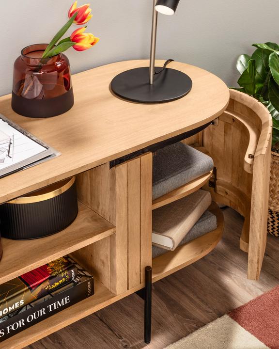 Actual product image Kave Home Licia (43 x 160 x 56 cm)