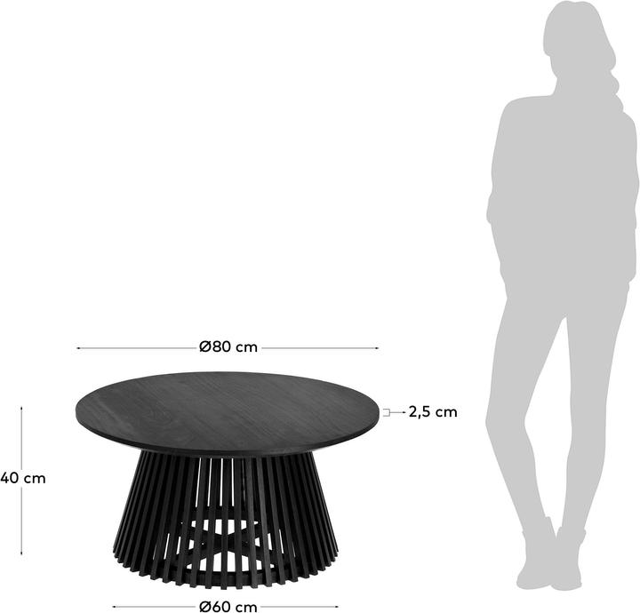 Image du produit Kave Home Jeanette (80 x 80 x 40 cm)