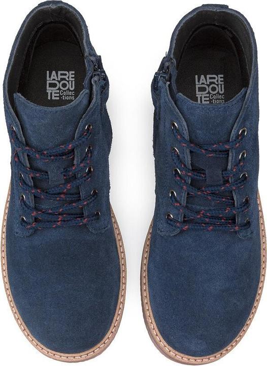 Image du produit La Redoute Collections Bottines en cuir avec fermeture éclair et lacets (26)