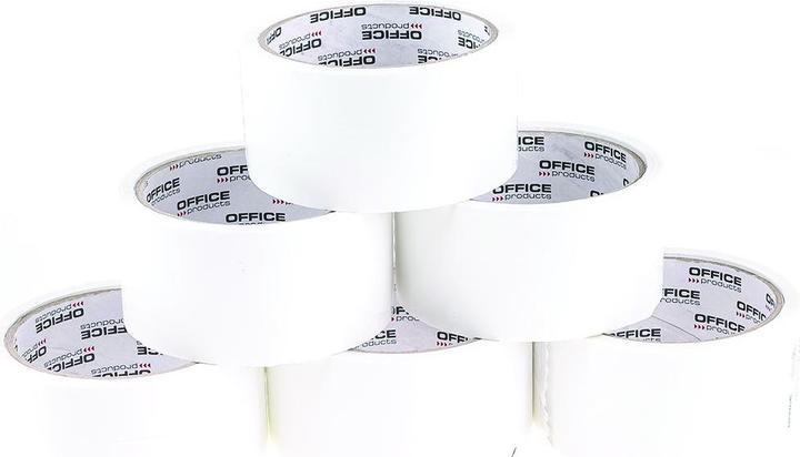 Produktbild Office Products Packband, 48mm x 50y, 36mic, ean für 1 st., weiss (48 mm)