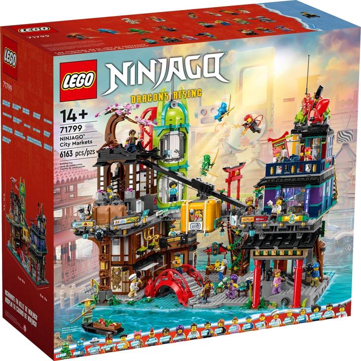 Image du produit LEGO Ninjago - Marchés en ville (71799, LEGO Ninjago, LEGO difficiles à trouver)