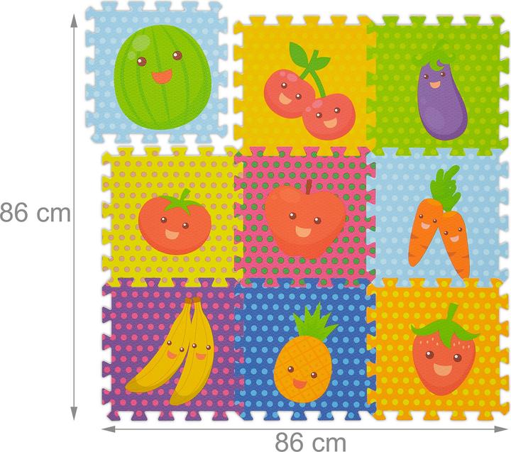 Actual product image Relaxdays Puzzle mat (30 x 30 x 1 cm)