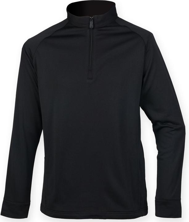 Immagine prodotto Henbury Top a maniche lunghe con cerniera sul petto (XL)