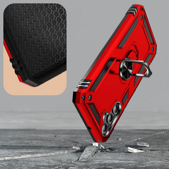 Produktbild Avizar Stossfeste Handyhülle mit Ring Series (Samsung Galaxy A24)
