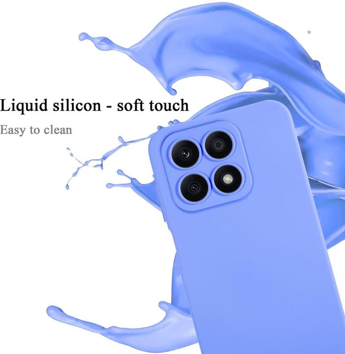 Actual product image Cadorabo Case for Honor x8a TPU in liquid protection silicone design (Honor X8a)
