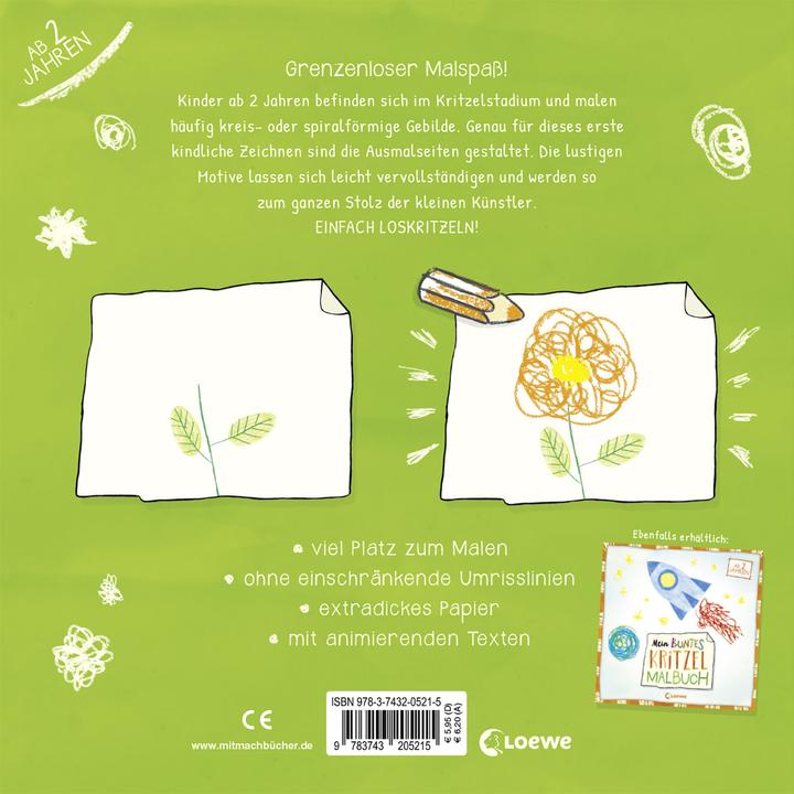 Actual product image My colorful doodle coloring book (elephant)