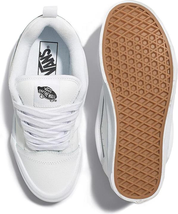 Actual product image Vans Knu Skool LEATHER TRUE WHITE (44)