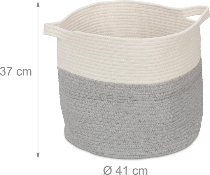 Actual product image Relaxdays Storage basket (1 x, 45 x 41 x 37 cm)