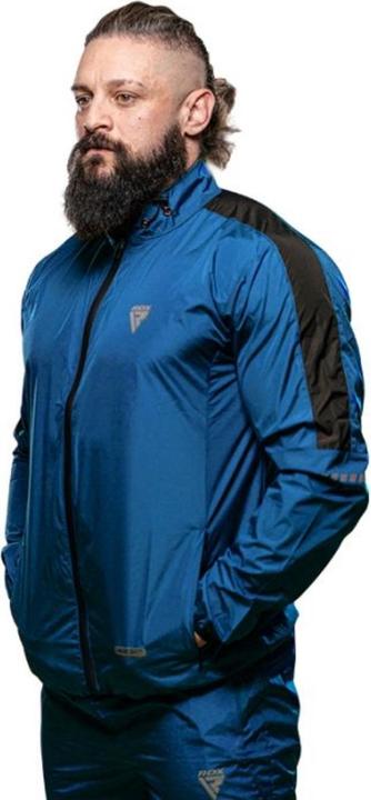Actual product image Rdx Clothing Sauna Suit C1 Blue-2XL