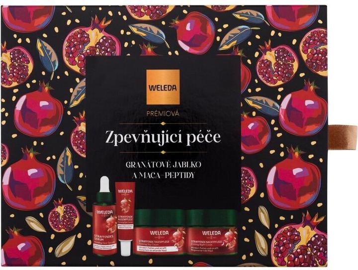 Actual product image Weleda Gift Set Firming Care Pomegranate And Maca-Peptides - 4 Pieces (Facial care set)