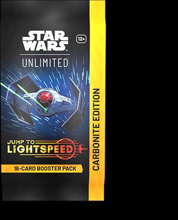Immagine prodotto Star Wars Umschalten auf Lichtgeschwindigkeit Carbonite Edition-Booster Pack (Inglese)
