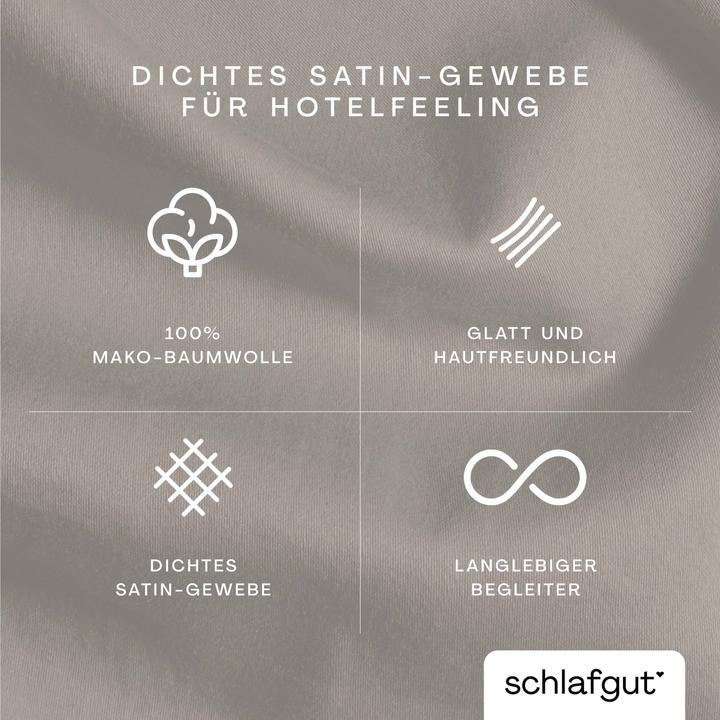 Image du produit schlafgut Woven Satin (Housse de couette, 80 x 80 cm)