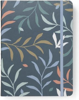 Actual product image Filofax Notebook Botanical Blue (A5, Lined, Hardcover)