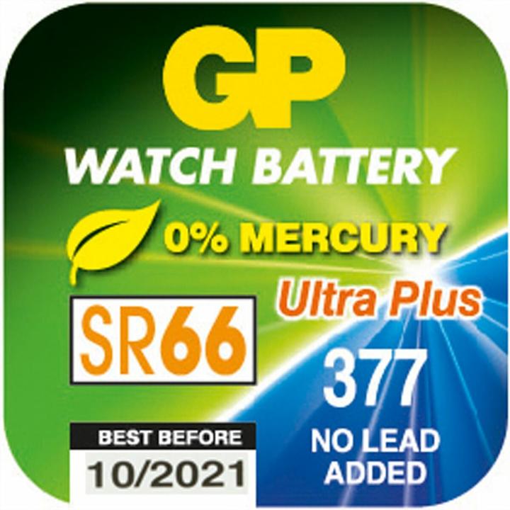 Immagine prodotto GP Batteries Celle a bottone (1 pz., SR66, 25 mAh)