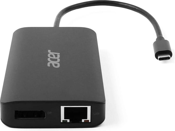 Immagine prodotto Acer Dongle USB Tipo-C 12-in-1-Nero (USB-C, 12 Porti)