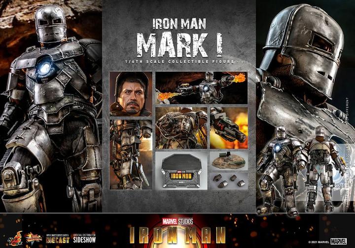 Produktbild Hot Toys Iron Man figurine Movie Masterpiece 1/6 Iron Man Mark I 30 cm