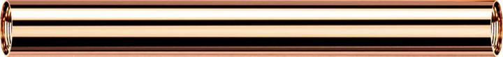 Actual product image Star Piercing Barbell-Stab rosegold mit 1.2 mm Innengewinde (Titanium G23, without brass)