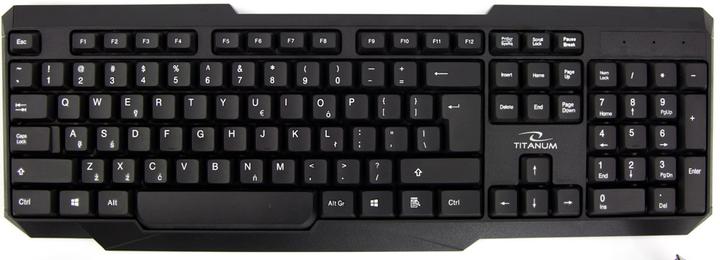 Actual product image Titanum + Mouse Titanium (US, Cable)