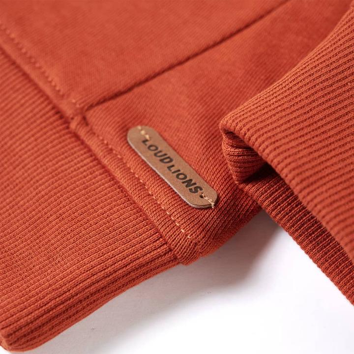 Produktbild VidaXL Kinder-Sweatshirt Rostbraun 140,Material: 92 % Baumwolle. 8 (140)