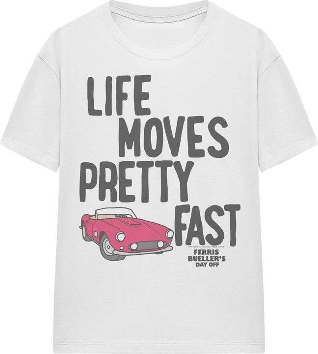 Immagine prodotto Ferris Bueller´s Day Off Ferris Bueller's Day Off Slow Down Maglietta Adulto Unisex (S)