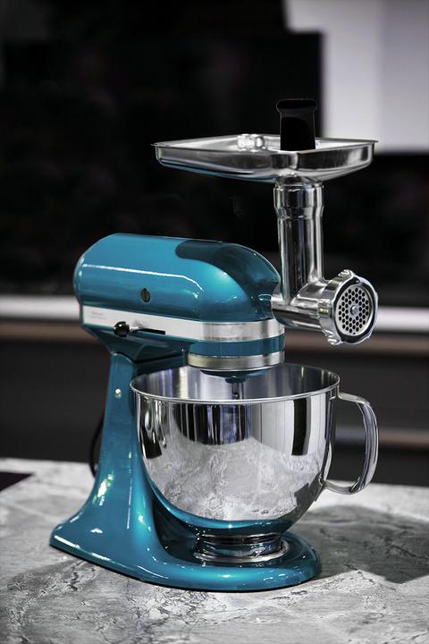 Produktbild Kitty Professional Profi-Fleischwolf "Schredder" - Edelstahl-Fleischwolf inkl. Lochsche...