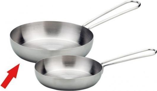Immagine prodotto NIC Padella in acciaio inox da 12 cm