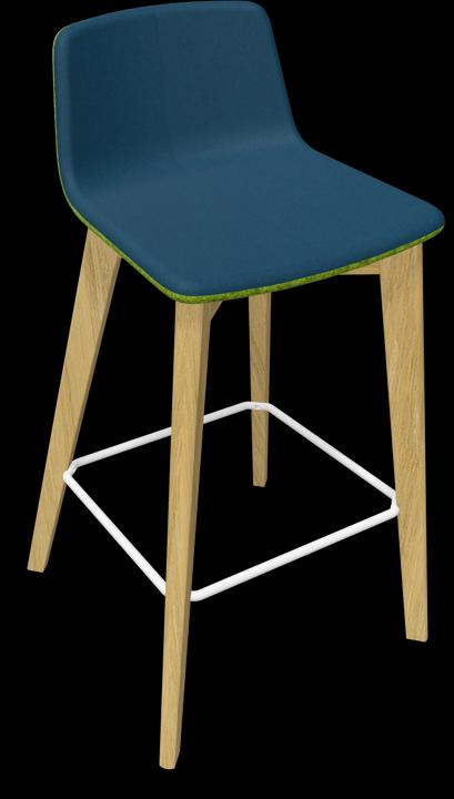 Bleu, Blanc, Mélange de vert clair, Frêne naturel teinté gris clair
