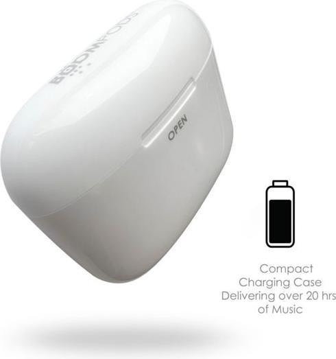 Produktbild Boompods Bassline GO Bluetooth® HiFi In Ear Kopfhörer In Ear Headset, Lautstärkeregler, schweissresistente... (ANC, 23 h, Kabellos)