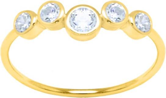 Immagine prodotto Candy Anello Brooks, argento sterling 925, placcato oro (50, 925 Argento)