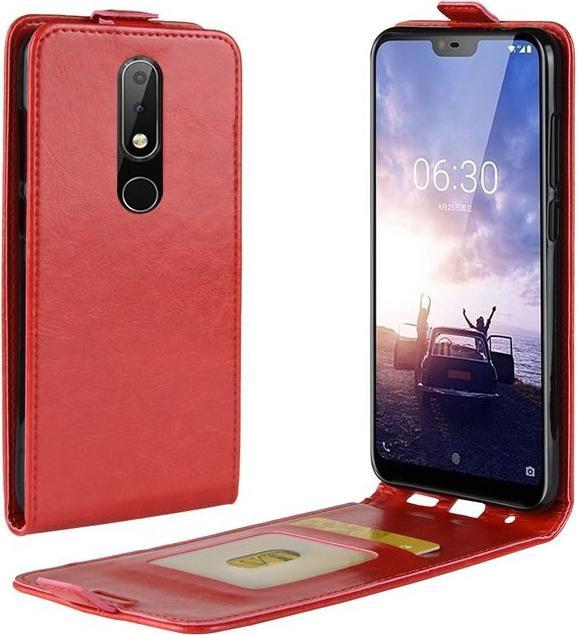 Image du produit MU Classic Crazy Horse étui en cuir Flipcase Series (Nokia 5.1 Plus)