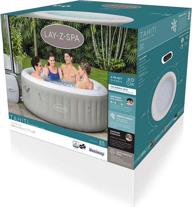 Produktbild Bestway Lay-Z-Spa Tahiti AirJet (4 Pers.)