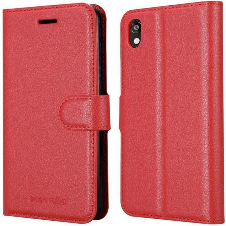 Actual product image Cadorabo Book with stand function cover (Honor 8s, LG G8s)