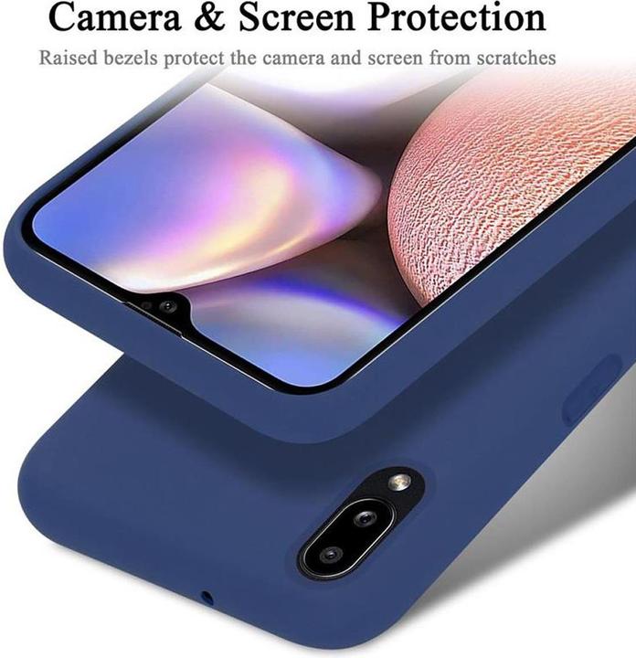 Actual product image Cadorabo TPU Liquid Silicone Case Cover (Samsung Galaxy A10s)
