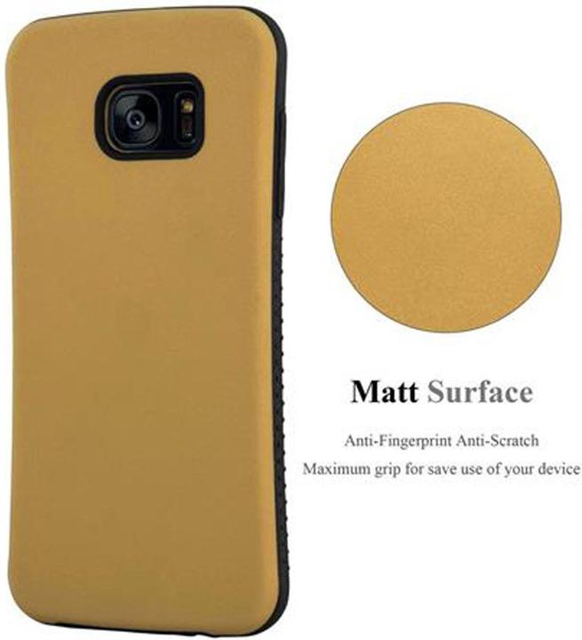 Produktbild Cadorabo Hard Cover Hybrid Gummiert (Samsung Galaxy S7 Edge)