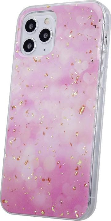 Actual product image OEM Gold Glam case for Samsung Galaxy A51 Pink (Samsung Galaxy A51)