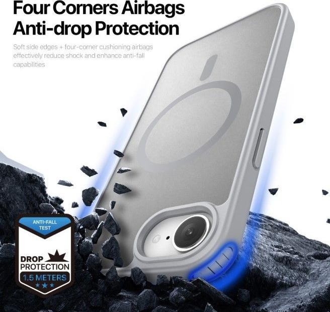 Produktbild Dux Ducis iPhone SE (2025) Compatible with MagSafe Case - Grey (Apple iPhone 16e)