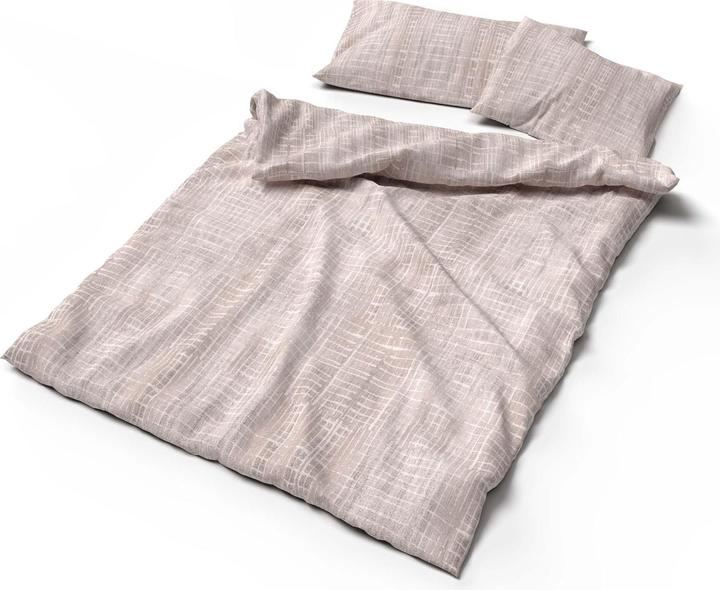 Produktbild Lotus Bettwaren Bettwäsche Bambus Skara greige (Duvetbezug, 200 x 210 cm)