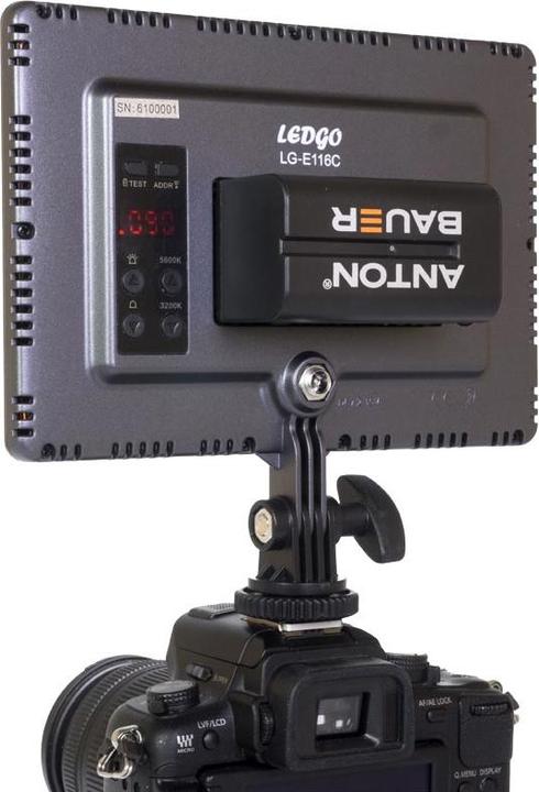Actual product image Ledgo LG-E116C photo studio continuous lighting