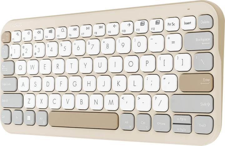 Actual product image ASUS Marshmallow Keyboard Kw100 (US, Wireless)