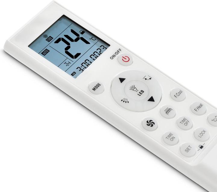 Image du produit Hama Télécommande universelle pour climatiseurs et appareils, infrarouge, support mural