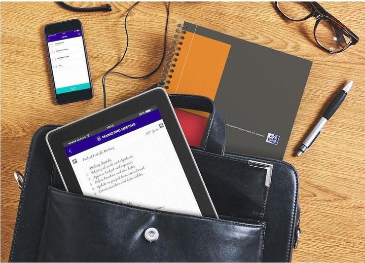 Produktbild Oxford International Notebook (B5, Kariert, Weicher Einband)
